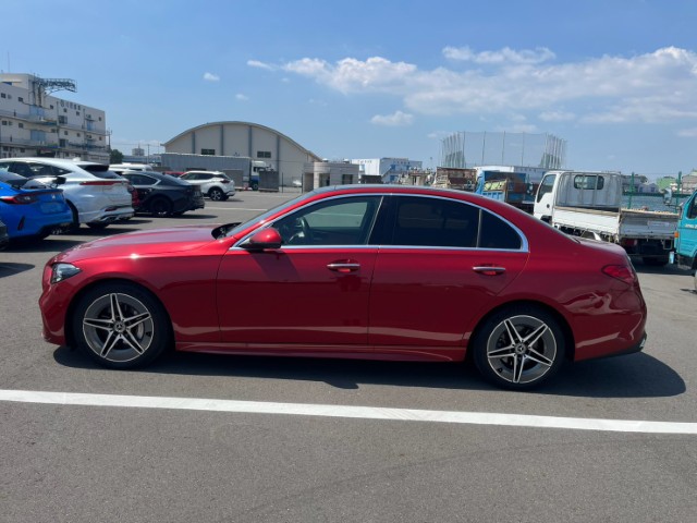 Mercedes Benz C200 Avantgarde AMG Line 2022 Red — DC 717