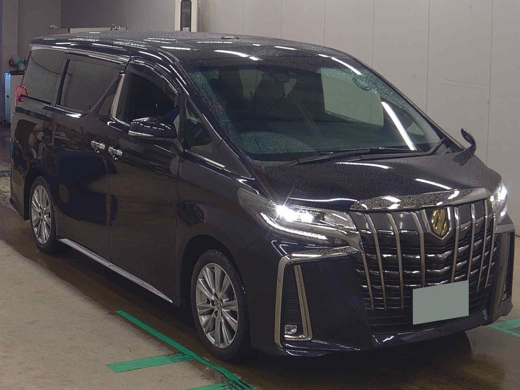 Toyota Alphard 2.5 S Type Gold 3 2022 Blue Black — WN 266