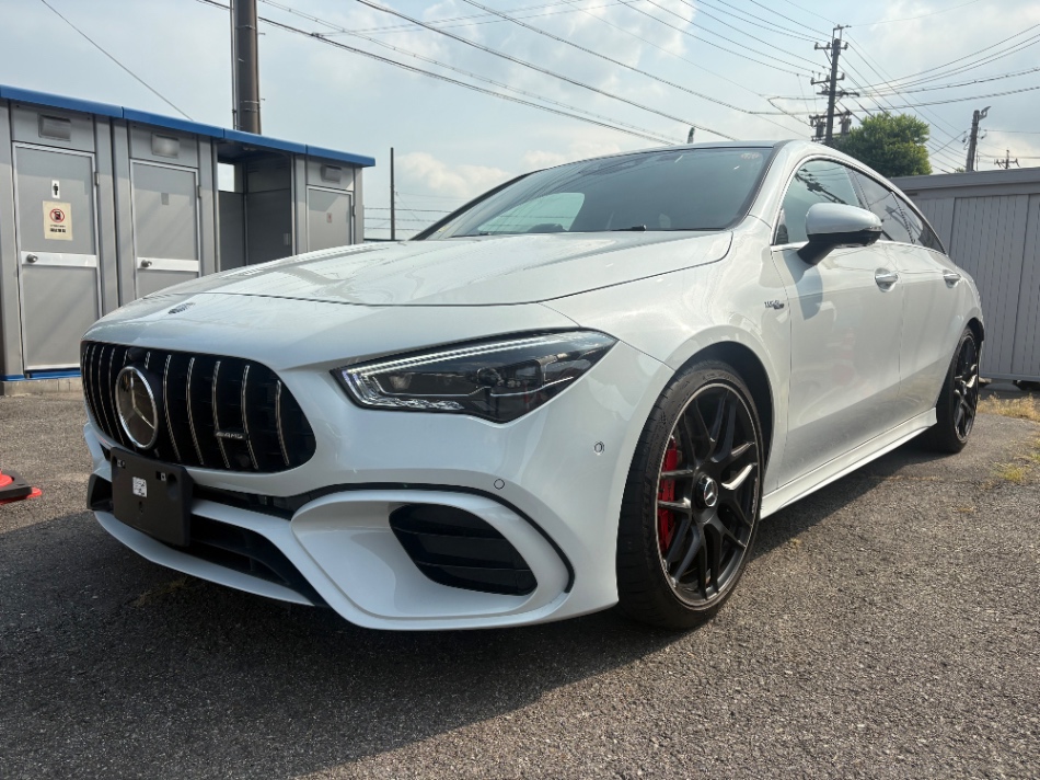 Mercedes Benz CLA45 S 4MATIC+ Shooting Brake 2023 White — EW 550
