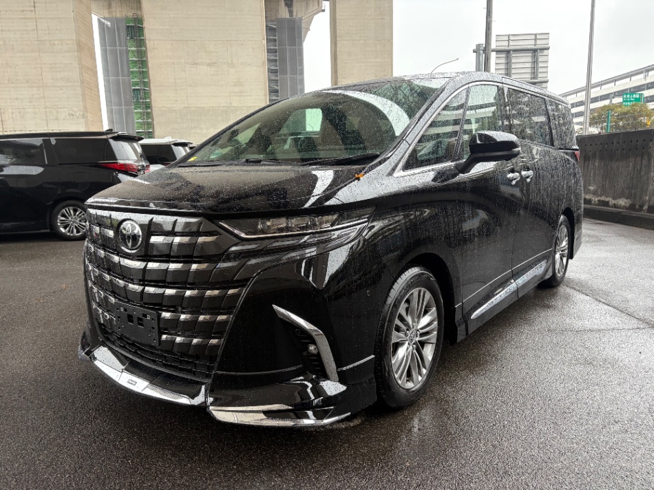 Toyota Alphard 2.5 Z 2025 Black — PS 573
