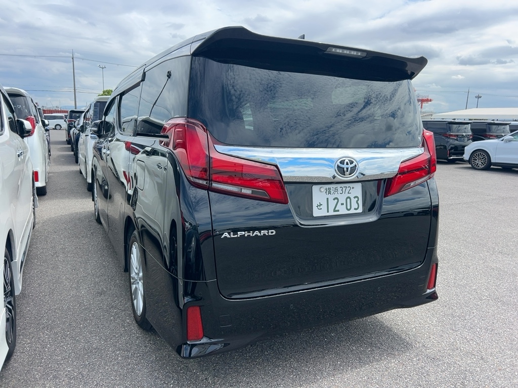 TOYOTA ALPHARD 2.5 S (8 SEATERS) SUNROOF BLACK — BMD364