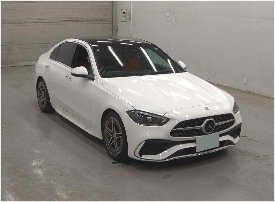 Mercedes Benz C200 Avantgarde AMG Line 2022 White — SA 2301