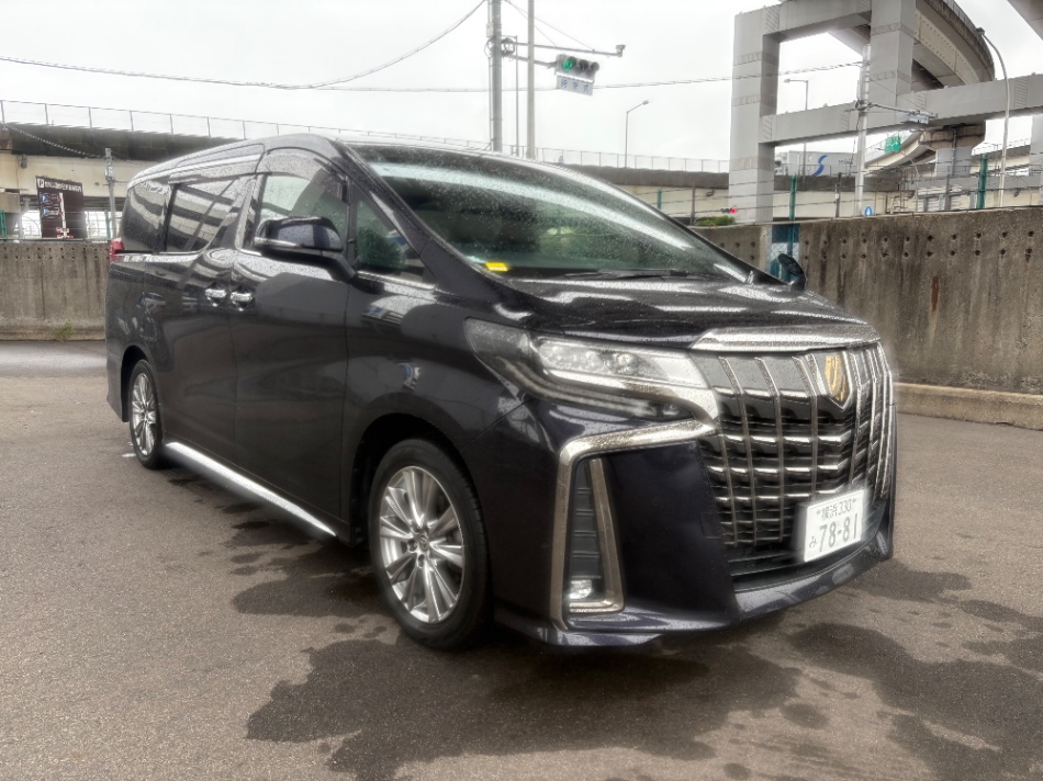 Toyota Alphard 2.5 S Type Gold 2 2021 Blue Black — WN 171