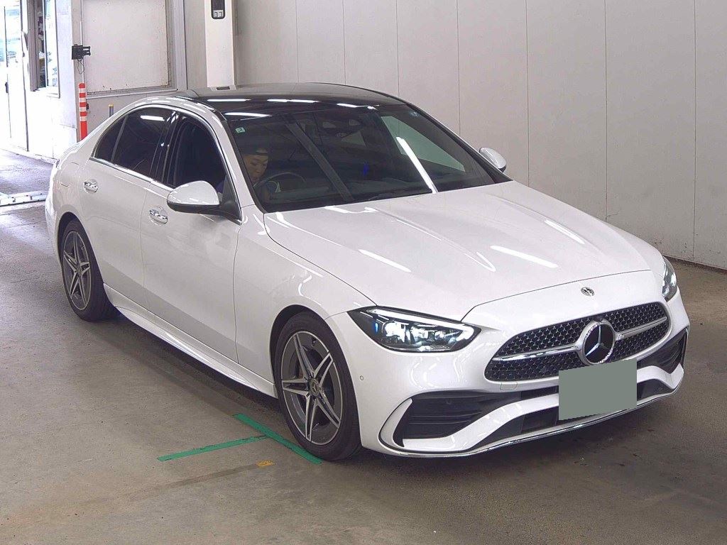 Mercedes Benz C200 Avantgarde AMG Line 2023 White — BM 2455