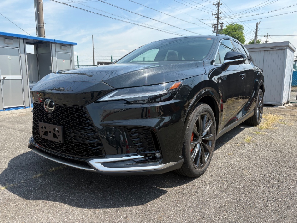 Lexus RX350 F Sport 2025 Black — BM 2476