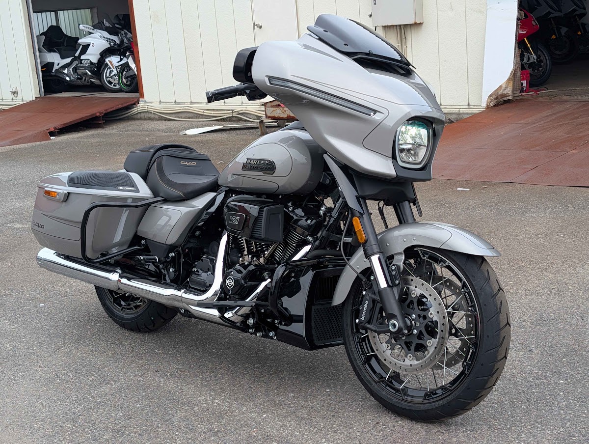 Harley Davidson CVO Street Glide 2024 Grey — WM 37