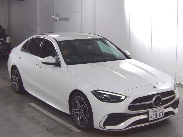 Mercedes Benz C180 Avantgarde AMG Line 2022 White — SA 2300