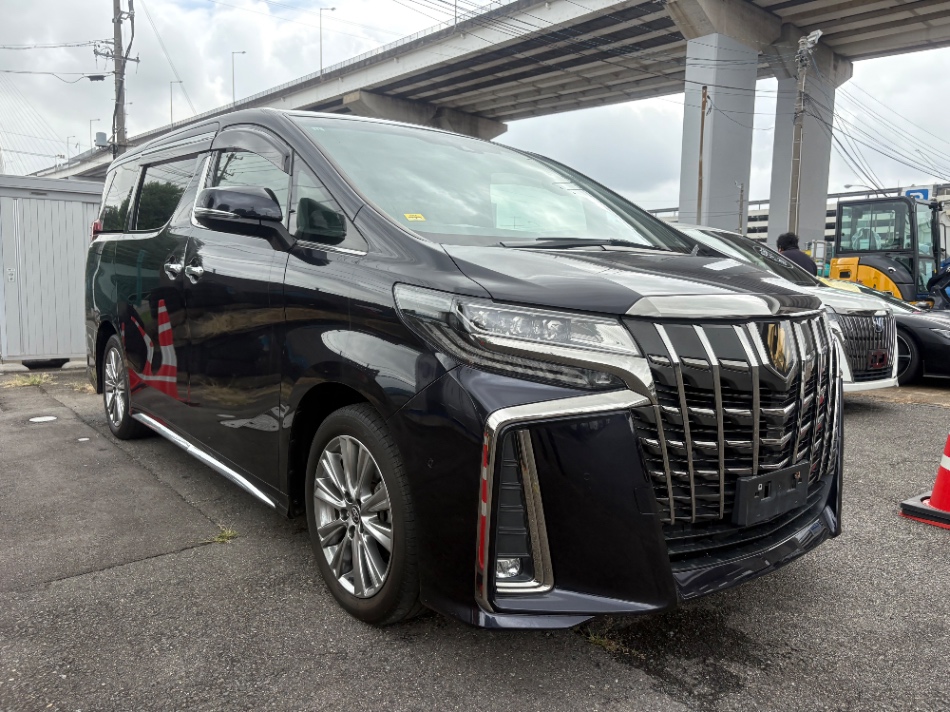Toyota Alphard 2.5 S Type Gold 2 2021 Blue Black — EW 596