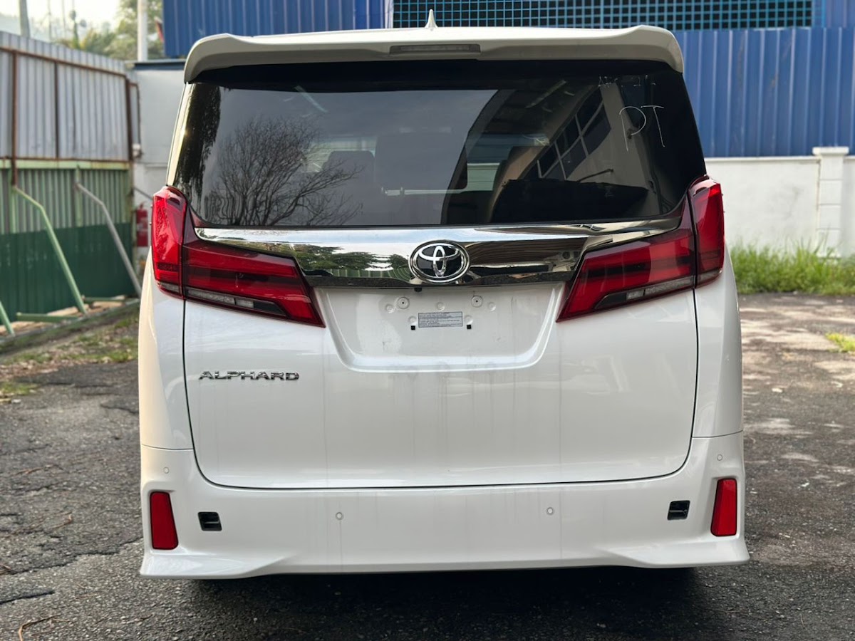 TOYOTA ALPHARD 2.5 S TYPE GOLD (7 SEATERS) SUNROOF — AFC26
