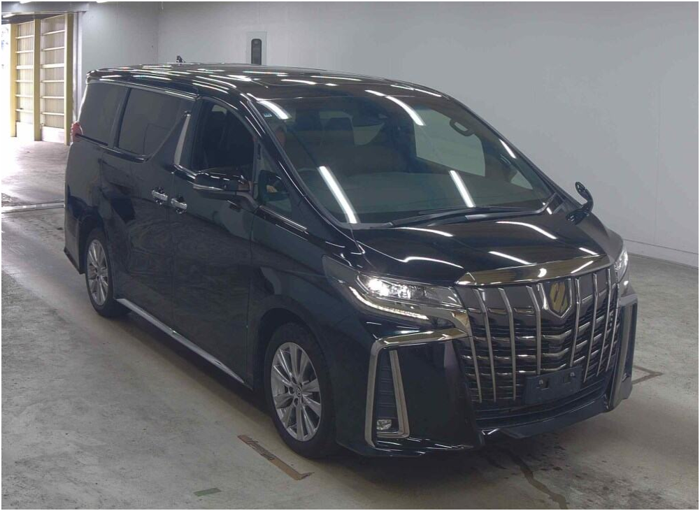 Toyota Alphard 2.5 S Type Gold 3 2022 Black — SA 2312