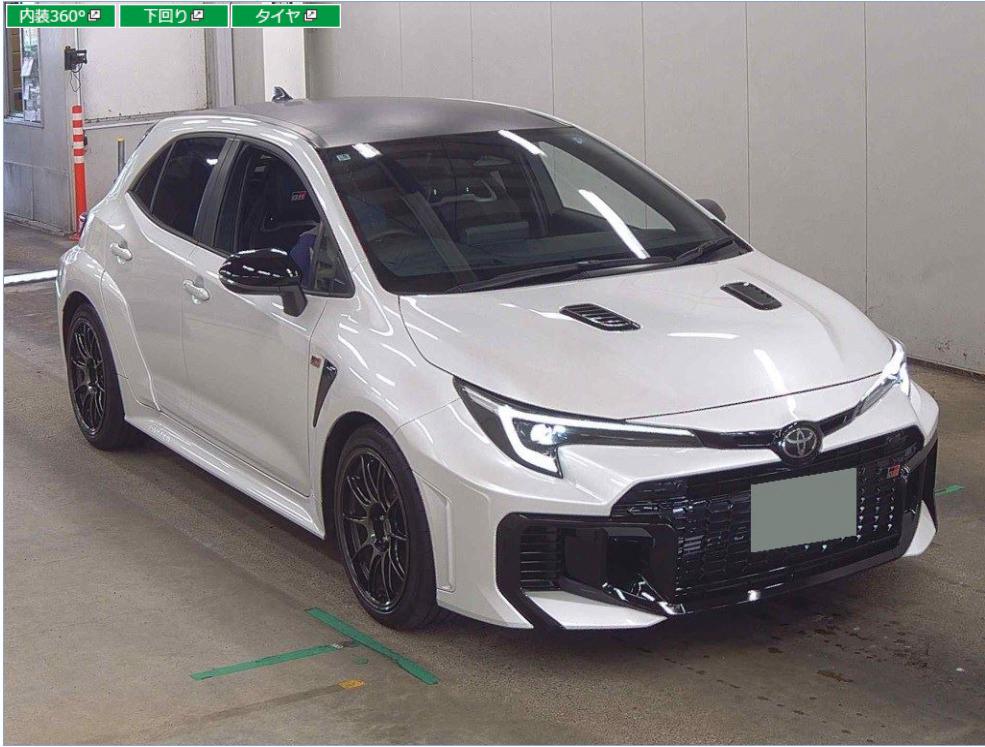 Toyota GR Corolla RZ AT 2025 White — DD 326