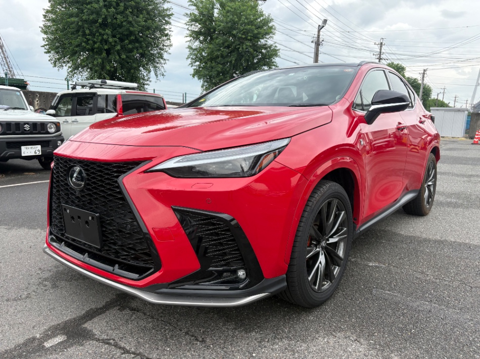 Lexus NX350 F Sport 2023 Red — EW 588