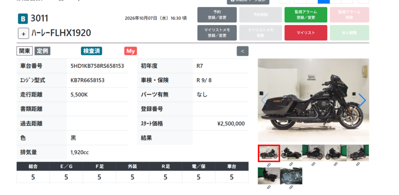 Harley Davidson Street Glide 117 2025 Black — SM 117